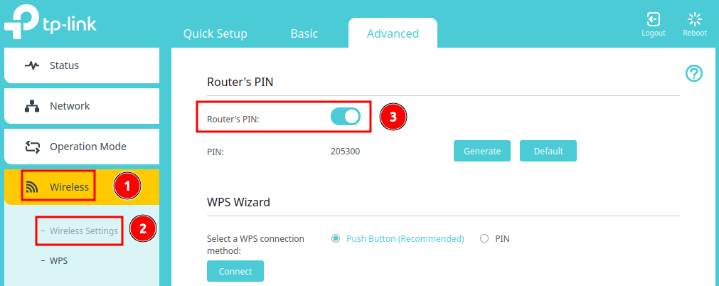 wifi-wps-tplink