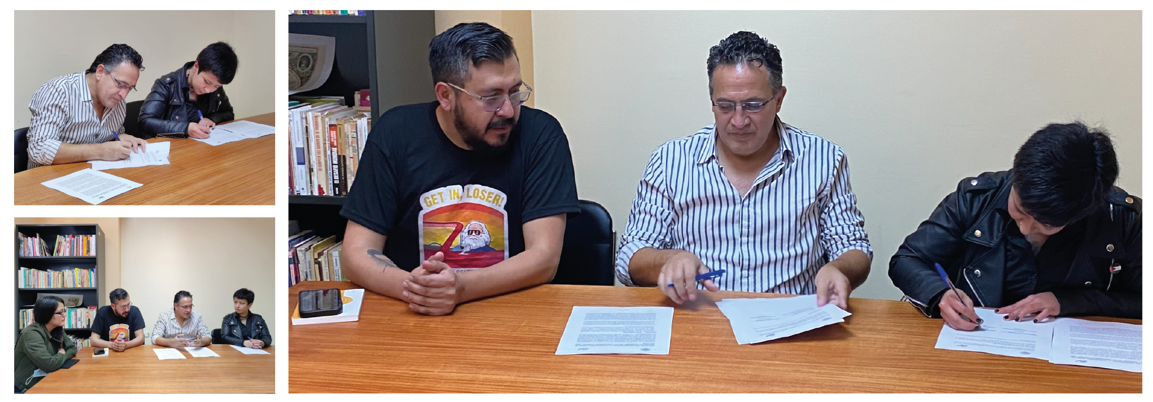 CAD signs interinstitutional agreement with Facultad de Ciencias Sociales y Humanas - UCE