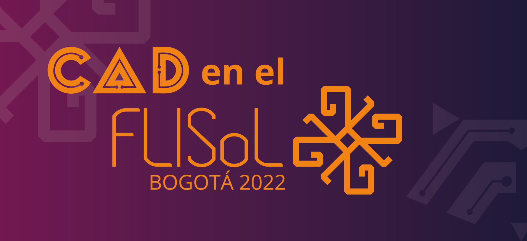 CAD presente en el FLISoL Bogotá 2022